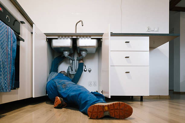 Professional Leak Detection technician working in Scarborough, ME